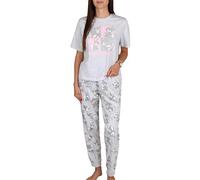 DISNEY Bambi Thumper Women's two-piece pyjamas, WIDE LEGS, sleepwear SET (UK, Alpha, S, Regular, Regular, C)