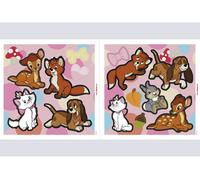 Disney Bambi Wall Stickers Decals Set Cats Dogs Girl Bedroom 2 Sheets 30x30cm