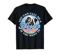 Disney Bambi You Can Call Me A Flower If You Want To T-Shirt, Men, Black, Medium