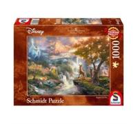 Schmidt Spiele CGS_59486 Thomas Kinkade: Disney - Bambi Puzzle, Multicolor