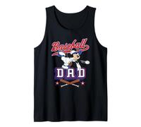 Disney Baseball Dad Sports Mickey Mouse Father's Day Tee Tank Top