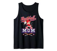 Disney Baseball Mom Sports Minnie Mouse Mother's Day Tee Tank Top