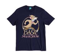 Disney Basil The Great Mouse Detective Navy T Shirt