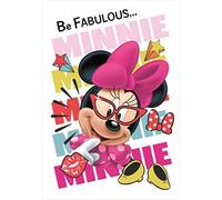 Disney Be Fabulous Minnie Mouse Birthday Card