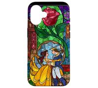 Disney Beauty and the Beast Belle and Prince Stained Glass Case for iPhone 16