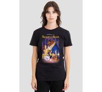 Disney Beauty And The Beast Belle Beast Cover T-Shirt, Black Black M