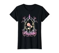 Disney Beauty And The Beast Enchanted Rose T-Shirt, Women, Black, X-Small