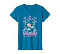 Disney Beauty And The Beast Enchanted Rose T-Shirt, Women, Sapphire Blue, Medium