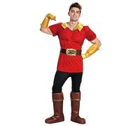 Disney Beauty and The Beast Gaston Fancy Dress Costume for Men Medium Red