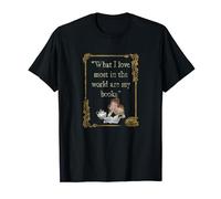Disney Beauty And The Beast Group Shot What I Love Most Book T-Shirt