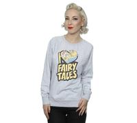 Beauty And The Beast I Love Fairy Tales Sweatshirt Disney Grey L