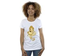 Disney Beauty And The Beast Never Judge Cotton T-Shirt In White White S