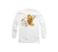 Disney Beauty And The Beast Potts Lumerie Cogsworth Long Sleeve T-Shirt, White White M