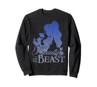 Disney Beauty & The Beast Belle Smell A Rose Profile Sweatshirt