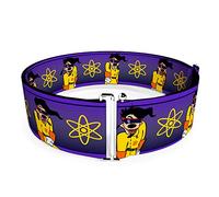 Disney Belt, Cinch Belt Goofy Movie Max Powerline Poses Purples Yellows, 3.0 Inch Wide, Adjustable, Goofy Movie Max, 3" x 52"