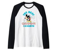 Disney Best Groom on Earth Mickey & Minnie Honeymoon Trip Raglan Baseball Tee