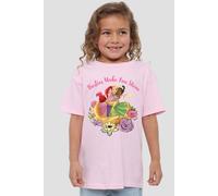Disney Besties Shine With Ariel, Rapunzel, Tiana Kids T-Shirt Pink Disney Princess Pink 3-4 Years