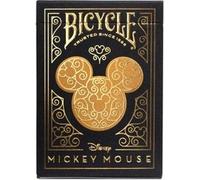 DISNEY - BicycleR Black/Gold Mickey Playing Cards - Non-book item - P245z