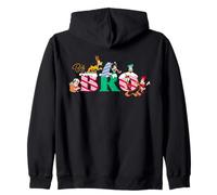 Disney Big Bro Candy Cane Holiday Christmas Family Trip Gift Zip Hoodie