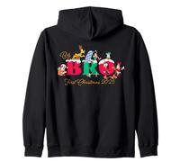 Disney Big Bro First Christmas 2025 Big Brother Family Trip Zip Hoodie