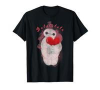 Disney Big Hero 6 Balala Baymax Water Color Portrait T-Shirt