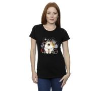 Disney Big Hero 6 Baymax Group Hug Cotton T-Shirt In Black Black S