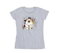 Disney Big Hero 6 Baymax Group Hug Cotton T-Shirt In Grey Grey M