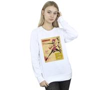 Disney Big Hero 6 Baymax Honey Lemon Newspaper Sweatshirt In White White M