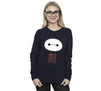 Disney Big Hero 6 Baymax Icon Sweatshirt In Navy Navy