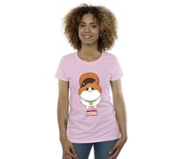 Big Hero 6 Baymax Kitten Face Cotton T-Shirt Disney Baby Pink S
