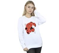 Disney Big Hero 6 Baymax Suite Pose Sweatshirt In White White L