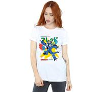 Big Hero 6 Fred Ultimate Kaiju Cotton Boyfriend T-Shirt Disney White S