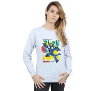 Disney Women's Big Hero 6 Fred Ultimate Kaiju Sweatshirt in Grey | Size: Large Disney Grey L