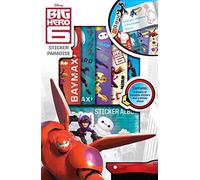 Disney Big Hero 6 Paradise Sticker, Plastic, Multi-Colour