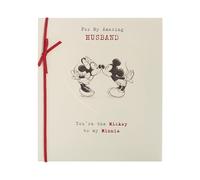 Disney Birthday Card for Husband - Mickey & Minnie Design