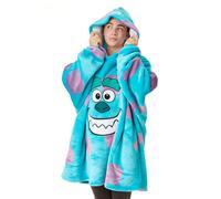 Vanilla Underground Disney Unisex Blue Monster Inc. Sully Blanket Hoodie (One Size)
