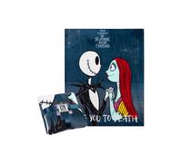Disney The Nightmare Before Christmas Soft Fleece Bed Blanket 150 x 130cm (Multi)