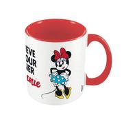 Disney Bow Minnie Mouse Mug White/red (One Size)