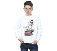 Disney Boys 101 Dalmatians Books Sweatshirt White 9-11 Years