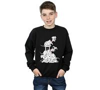 Disney Boys 101 Dalmatians Chair Sweatshirt Black 12-13 years