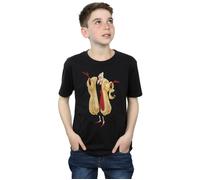 Disney Boy's 101 Dalmatians Classic Cruella De Vil T-Shirt in Black | Size: 7-8 Years Disney Black 7-8 Years