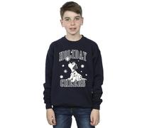 Disney Boys 101 Dalmatians Holiday Cheer Sweatshirt Navy Blue 5-6 Years