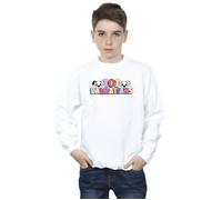 Disney Boy's 101 Dalmatians Multi Colour Sweatshirt in White | Size: 12-13 Years Disney White 12-13 Years