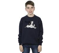 Disney Boy's 101 Dalmatians Top Dog Sweatshirt in Navy | Size: 5-6 Years Disney Navy 5-6 Years