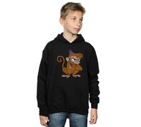Disney Boy's Aladdin Classic Angry Abu Hoodie in Black | Size: 7-8 Years Disney Black 7-8 Years