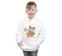 Disney Boy's Aladdin Classic Angry Abu Hoodie in White | Size: 5-6 Years Disney White 5-6 Years