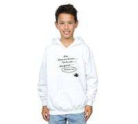 Disney Boy's Aladdin Jasmine Goals Hoodie in White | Size: 7-8 Years Disney White 7-8 Years