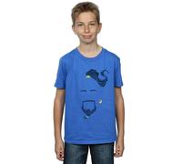 Disney Boy's Aladdin Movie Genie Blue Face T-Shirt | Size: 5-6 Years Disney Blue 5-6 Years