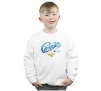 Disney Boy's Aladdin Movie Genie Lamp Sweatshirt in White | Size: 3-4 Years Disney White 3-4 Years