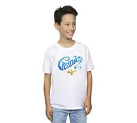 Disney Boy's Aladdin Movie Genie Lamp T-Shirt in White | Size: 7-8 Years Disney White 7-8 Years
